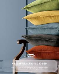 Luxury Holland Velvet 220 GSM | 58” Width Fabric for Apparel, Upholstery & Soft Furnishings  in Surat